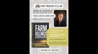 HSF Book Club Series: Farm Killings in South Africa, by Dr Nechama Brodie