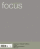 Focus 53 - 1st Quarter 2009 - Suzman Tribute Edition Focus 53 - 1st Quarter 2009 - Suzman Tribute Edition