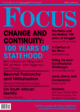 Focus 57 - May 2010 - Change and Continuity: 100 Years of Statehood