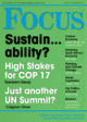 Focus 63 - November 2011 - Sustain... ability?